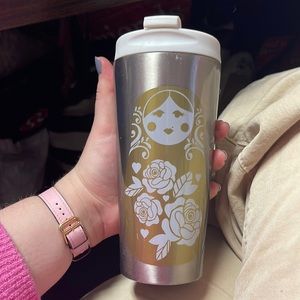 Starbucks Matrioshka Hot Tumbler RARE